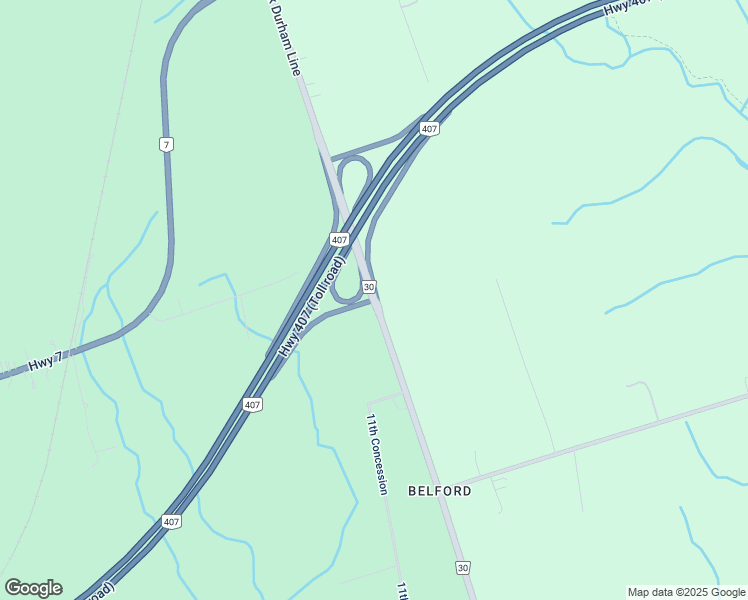 map of restaurants, bars, coffee shops, grocery stores, and more near Markham Pickering Townline in Pickering
