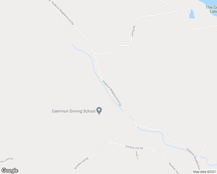 map of restaurants, bars, coffee shops, grocery stores, and more near Philbrook Neighborhood Road in Tamworth