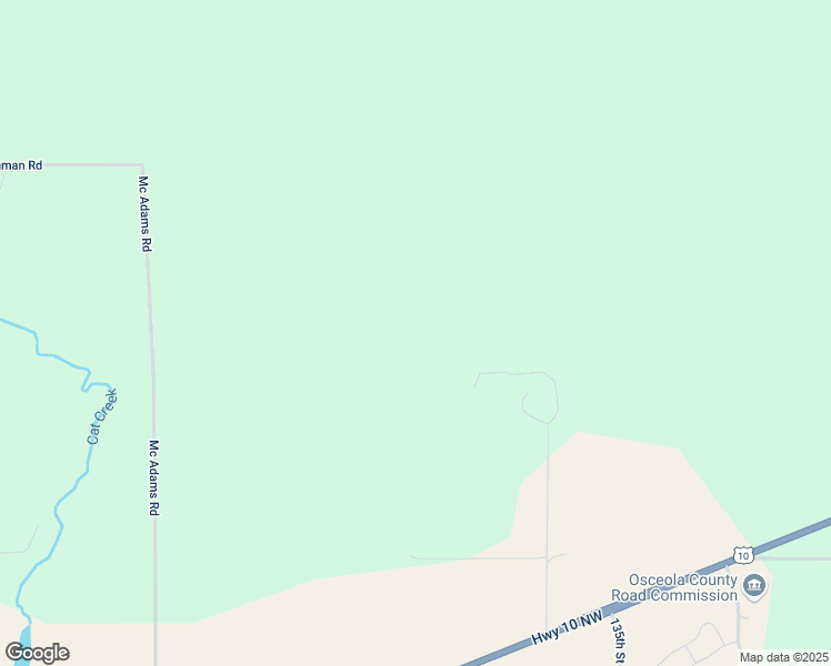 map of restaurants, bars, coffee shops, grocery stores, and more near 5127 140th Avenue in Hersey