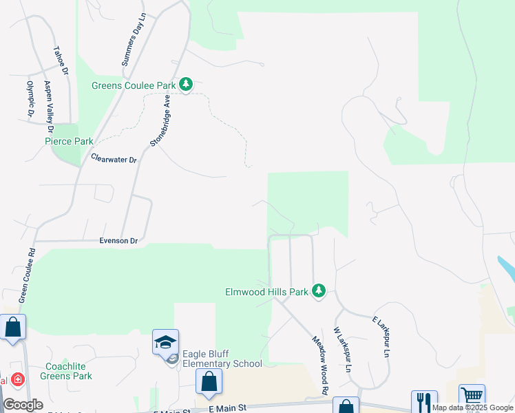 map of restaurants, bars, coffee shops, grocery stores, and more near N4671 Old Hickory Drive in Onalaska