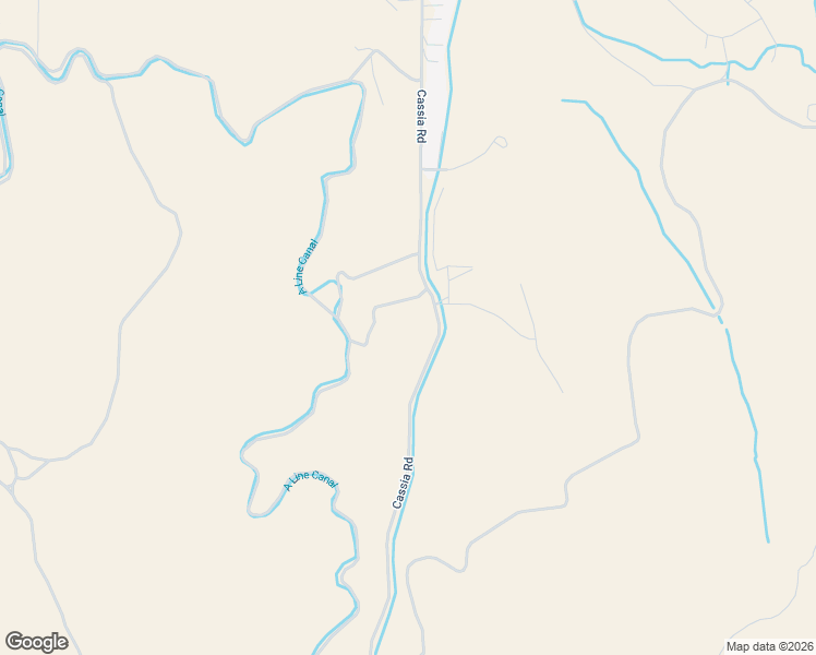 map of restaurants, bars, coffee shops, grocery stores, and more near 3309 Cassia Road in New Plymouth