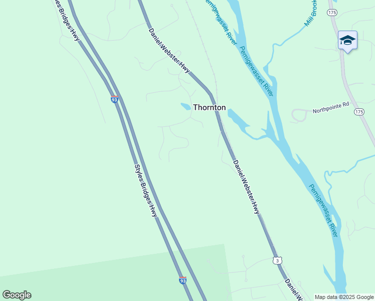 map of restaurants, bars, coffee shops, grocery stores, and more near 30 Diamond Ledge Road in Thornton