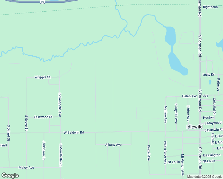 map of restaurants, bars, coffee shops, grocery stores, and more near 6981 Summers Road in Baldwin