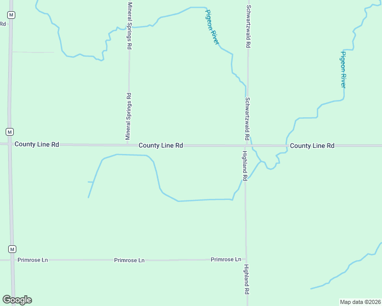 map of restaurants, bars, coffee shops, grocery stores, and more near 14058-14404 County Line Road in Cleveland