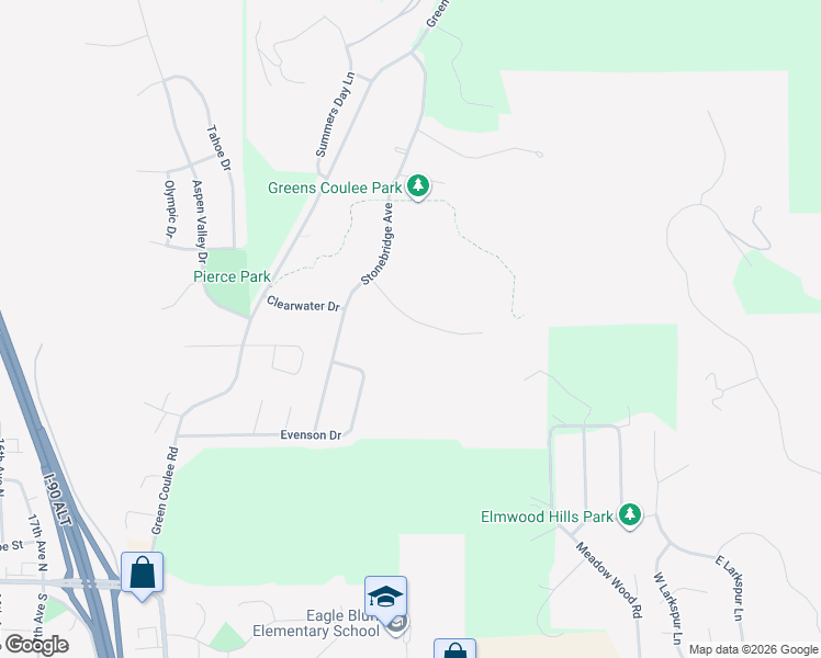 map of restaurants, bars, coffee shops, grocery stores, and more near 2244 Quarry Lane in Onalaska