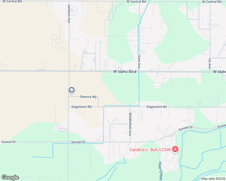 map of restaurants, bars, coffee shops, grocery stores, and more near in Emmett