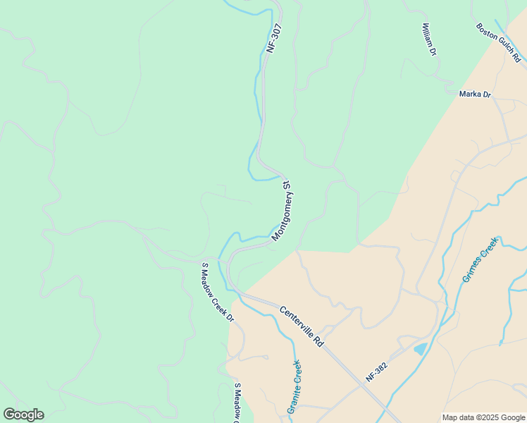 map of restaurants, bars, coffee shops, grocery stores, and more near 39 Meadow Creek Court in Idaho City