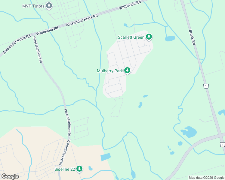 map of restaurants, bars, coffee shops, grocery stores, and more near 1410 Swallowtail Lane in Pickering