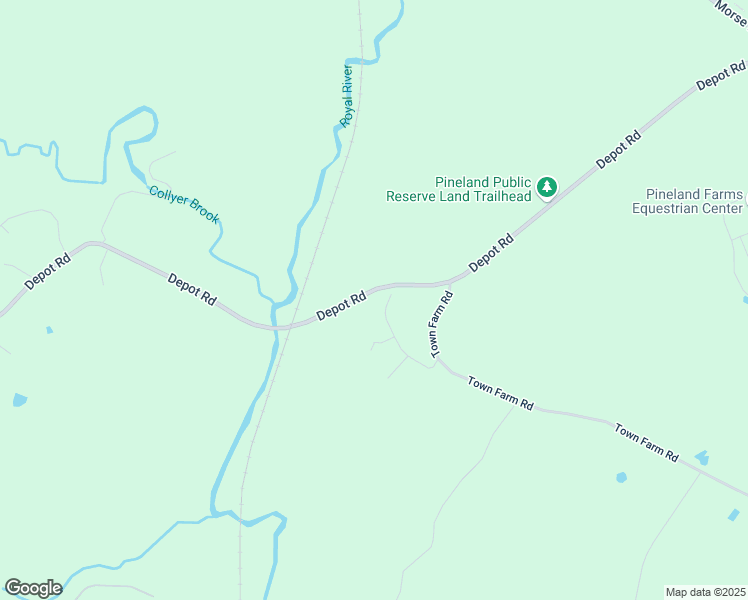 map of restaurants, bars, coffee shops, grocery stores, and more near 21 George Perley Road in Gray