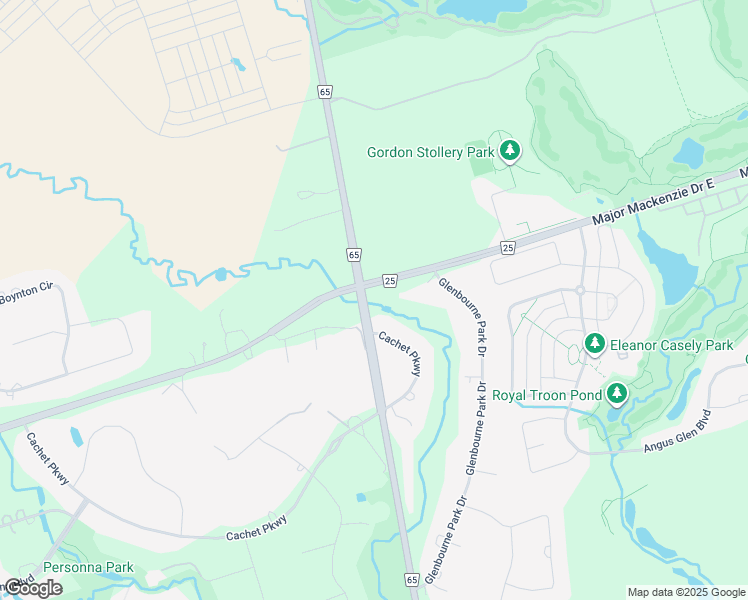 map of restaurants, bars, coffee shops, grocery stores, and more near in Markham