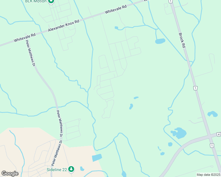map of restaurants, bars, coffee shops, grocery stores, and more near 3190-3230 Mulberry Lane in Pickering