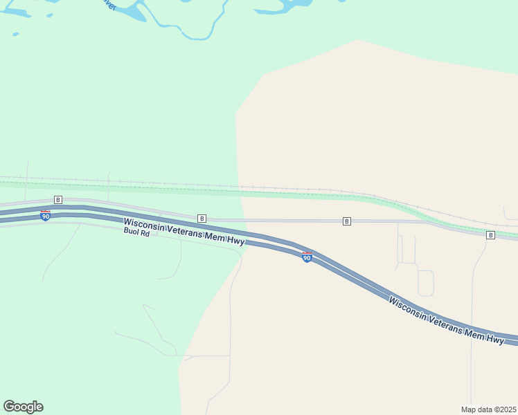 map of restaurants, bars, coffee shops, grocery stores, and more near W2382 County Road B in West Salem