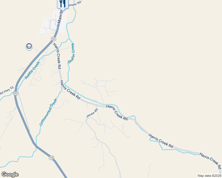 map of restaurants, bars, coffee shops, grocery stores, and more near 10 Hunt Road in Horseshoe Bend