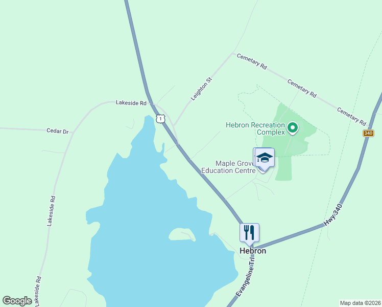 map of restaurants, bars, coffee shops, grocery stores, and more near 7 Candy Lane in Yarmouth