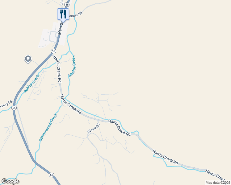 map of restaurants, bars, coffee shops, grocery stores, and more near 10 Hunt Road in Horseshoe Bend