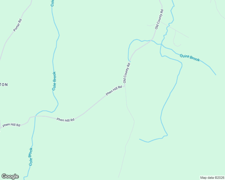 map of restaurants, bars, coffee shops, grocery stores, and more near 15 Phen Hill Road in Brownfield