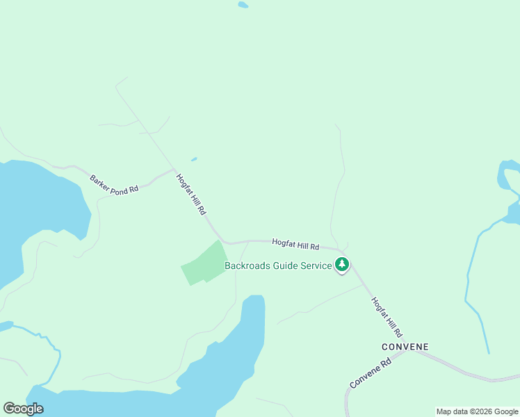 map of restaurants, bars, coffee shops, grocery stores, and more near 141 Hogfat Hill Road in Sebago