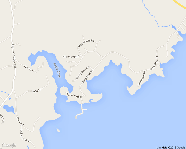 map of restaurants, bars, coffee shops, grocery stores, and more near 144 Deep Cove Road in Raymond