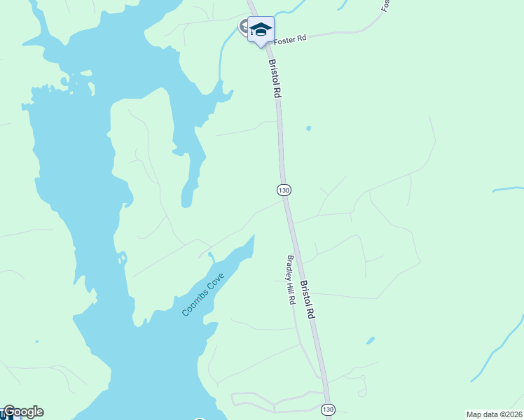 map of restaurants, bars, coffee shops, grocery stores, and more near 32 Drebelbis Point Road in Bristol