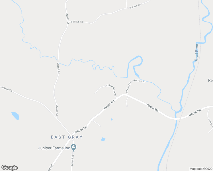 map of restaurants, bars, coffee shops, grocery stores, and more near 7 Collyer Brook Road in Gray