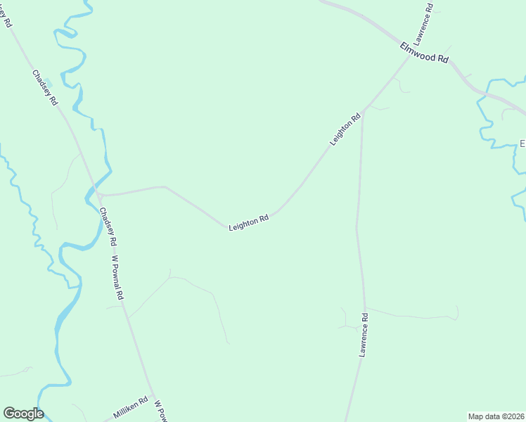 map of restaurants, bars, coffee shops, grocery stores, and more near Leighton Road in Pownal