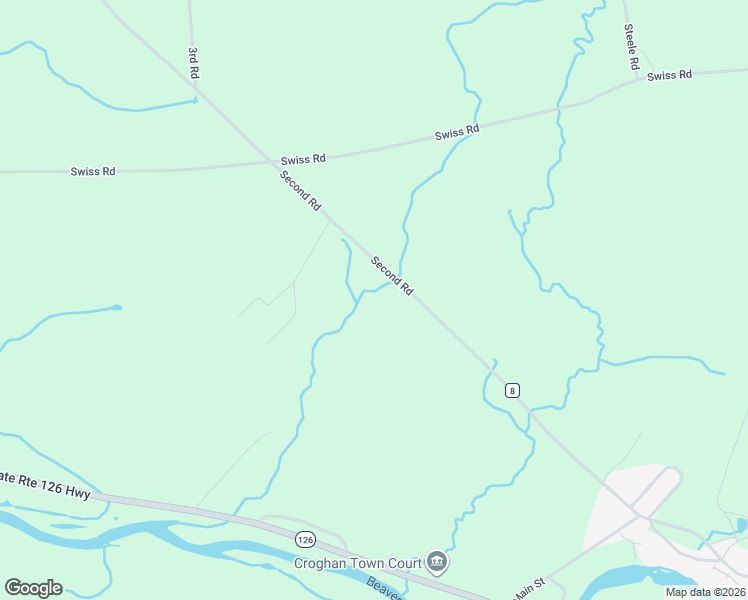 map of restaurants, bars, coffee shops, grocery stores, and more near 9757 2nd Road in Castorland