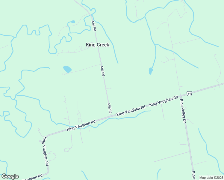 map of restaurants, bars, coffee shops, grocery stores, and more near 12355 Mill Road in Vaughan