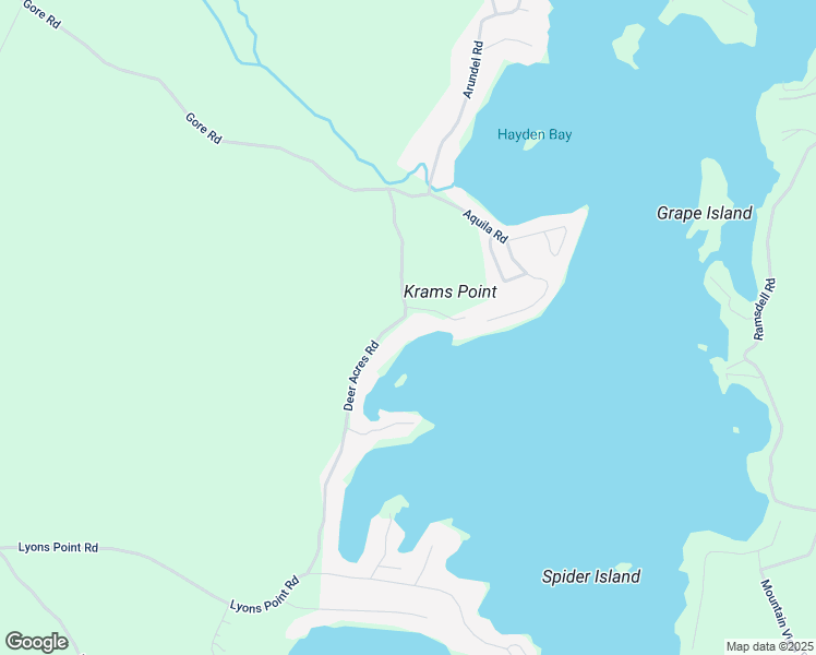 map of restaurants, bars, coffee shops, grocery stores, and more near 28 Deer Acres Road in Raymond