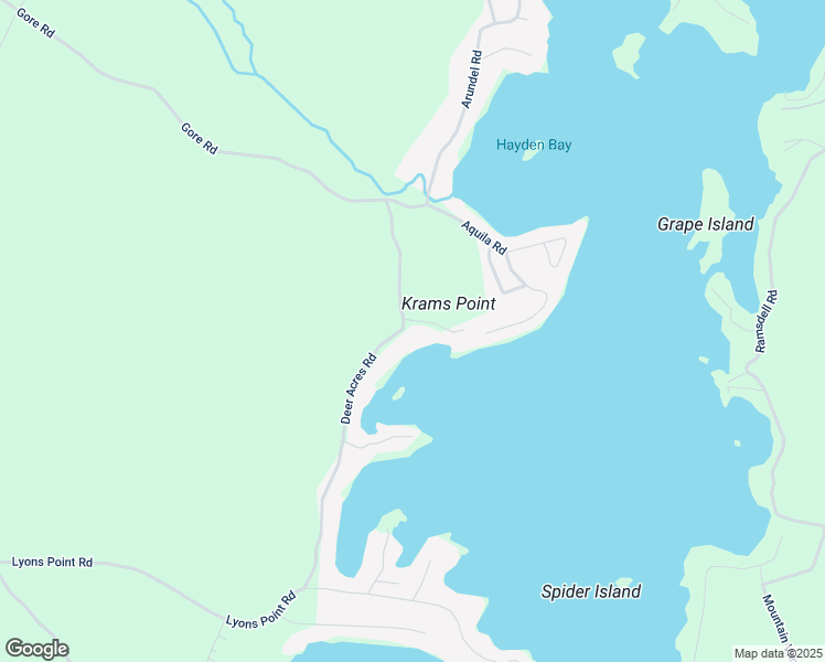 map of restaurants, bars, coffee shops, grocery stores, and more near 28 Deer Acres Road in Raymond