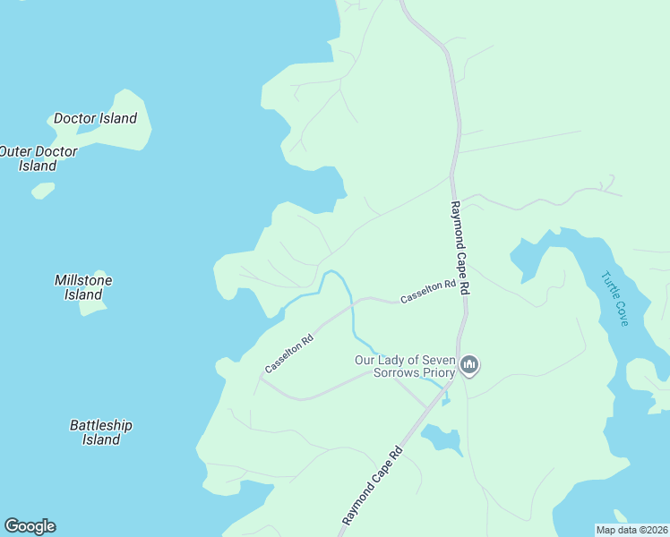 map of restaurants, bars, coffee shops, grocery stores, and more near 58 Sunset Chimney Rd in Raymond