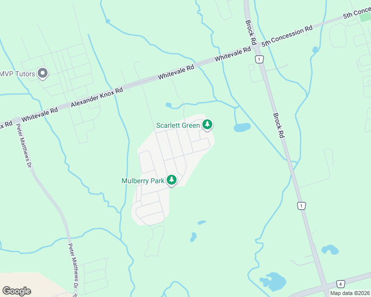 map of restaurants, bars, coffee shops, grocery stores, and more near 2989 Heartwood Lane in Pickering
