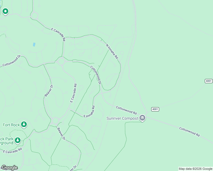 map of restaurants, bars, coffee shops, grocery stores, and more near 57720 Wallowa Lane in Sunriver