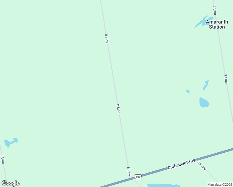 map of restaurants, bars, coffee shops, grocery stores, and more near 293093 8 Line in Grand Valley