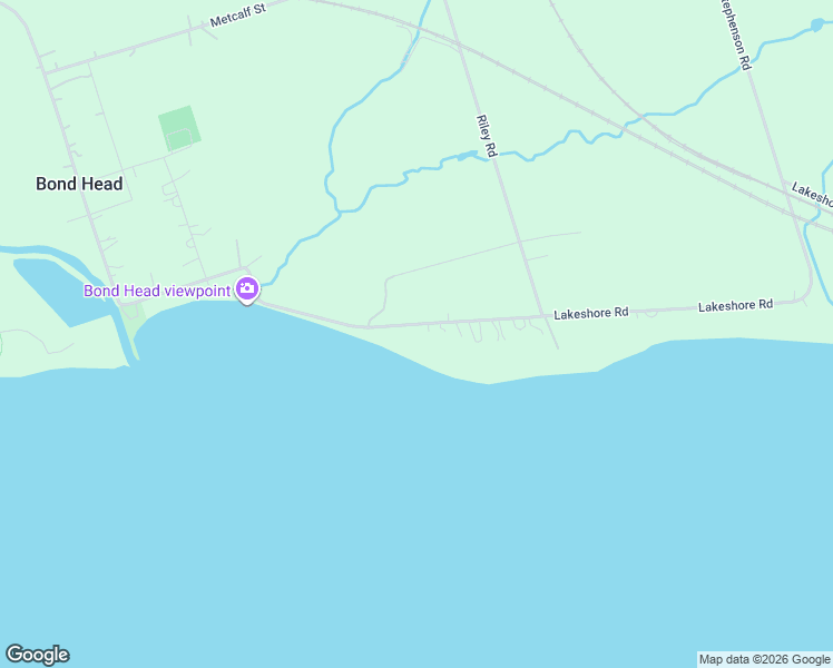 map of restaurants, bars, coffee shops, grocery stores, and more near 3663 Lakeshore Road in Newcastle