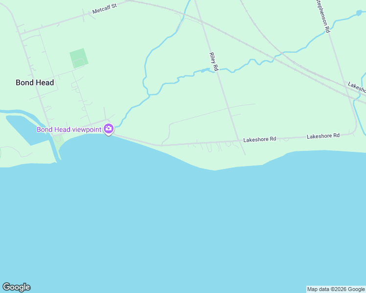 map of restaurants, bars, coffee shops, grocery stores, and more near 3663 Lakeshore Road in Newcastle