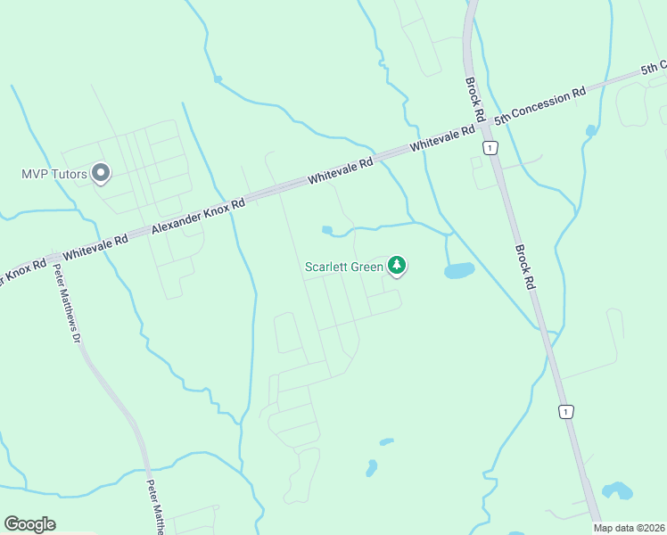 map of restaurants, bars, coffee shops, grocery stores, and more near 1567 Scarlett Trail in Pickering