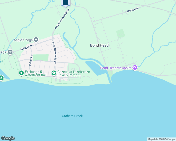 map of restaurants, bars, coffee shops, grocery stores, and more near 80 Shipway Avenue in Newcastle