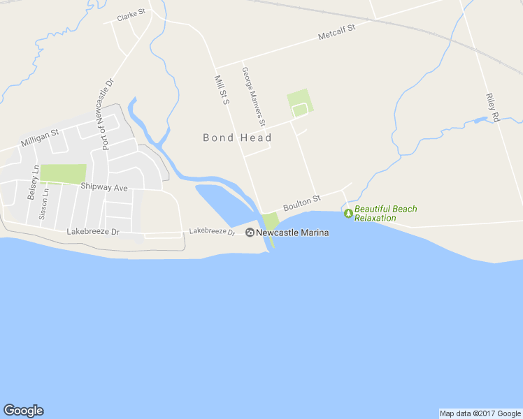 map of restaurants, bars, coffee shops, grocery stores, and more near 631 Mill Street South in Newcastle