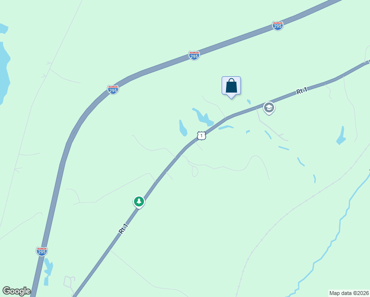 map of restaurants, bars, coffee shops, grocery stores, and more near 1600 U.S. 1 in Freeport