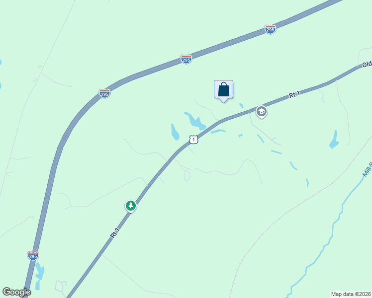 map of restaurants, bars, coffee shops, grocery stores, and more near 1600 U.S. 1 in Freeport