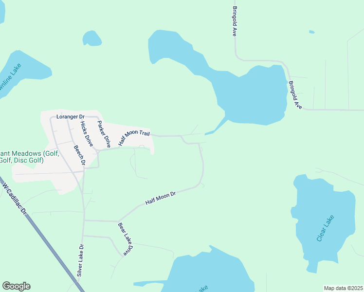 map of restaurants, bars, coffee shops, grocery stores, and more near 5581 Half Moon Trail in Lake