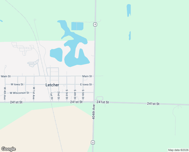 map of restaurants, bars, coffee shops, grocery stores, and more near 300 Main Street in Letcher