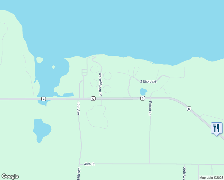 map of restaurants, bars, coffee shops, grocery stores, and more near W4736 County Road G in Mauston