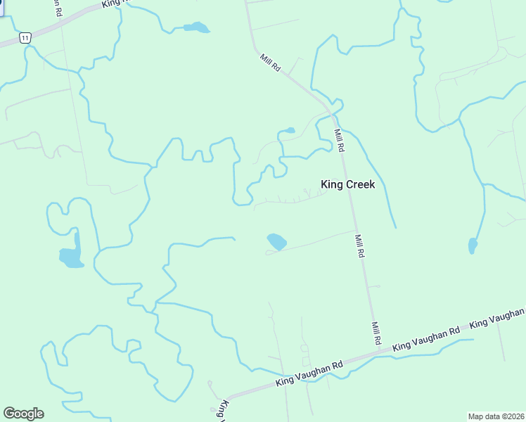 map of restaurants, bars, coffee shops, grocery stores, and more near 195 Elmpine Trail in King City