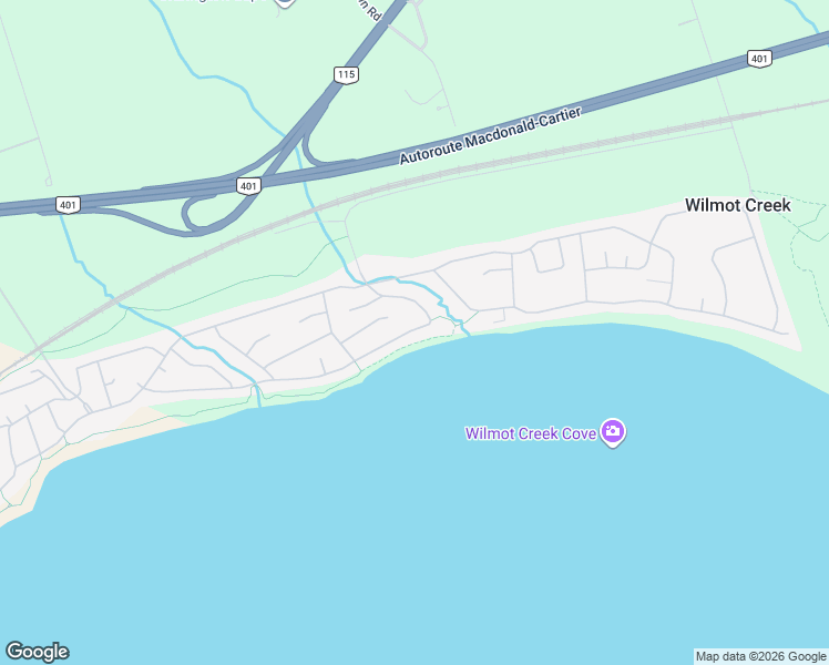 map of restaurants, bars, coffee shops, grocery stores, and more near 15 Wheelhouse Drive in Newcastle