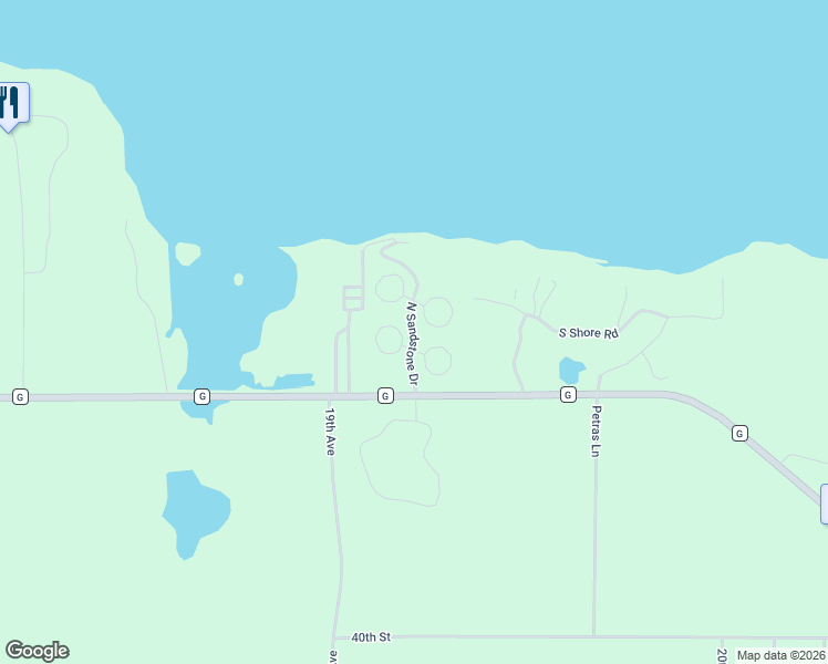 map of restaurants, bars, coffee shops, grocery stores, and more near W4736 County Road G in Mauston