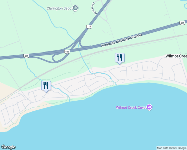 map of restaurants, bars, coffee shops, grocery stores, and more near in Newcastle