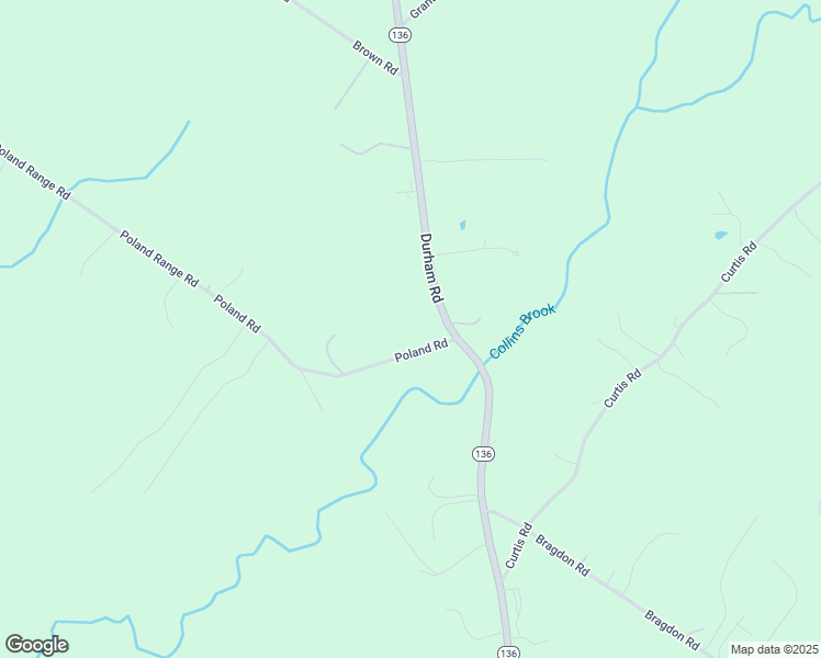 map of restaurants, bars, coffee shops, grocery stores, and more near 4 Poland Road in Freeport