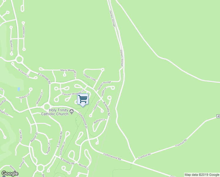 map of restaurants, bars, coffee shops, grocery stores, and more near 18235 Ollalie Lane in Sunriver