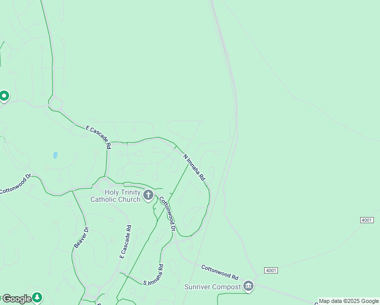 map of restaurants, bars, coffee shops, grocery stores, and more near 18199 Oregon Loop in Sunriver